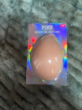 PINK Victoria's Secret Nude Backless Lightly Lined Bra Cups